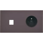 MODELEC - Façade Désir Anthracite Mat Double Horizontale M1 PC