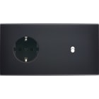 MODELEC - Façade Confidence Laiton Noir Mat Double Horizontale PCK B1