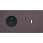 MODELEC - Façade Désir Anthracite Mat Double Horizontale PC B1