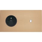 MODELEC - Façade Désir Doré Mat Double Horizontale PC B1