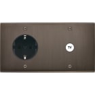 MODELEC - Façade Confidence Laiton Canon De Fusil Double Horizontale PCK C1 à Vis