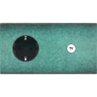 MODELEC - Façade Fascination Laiton Jade Double Horizontale PCK C1
