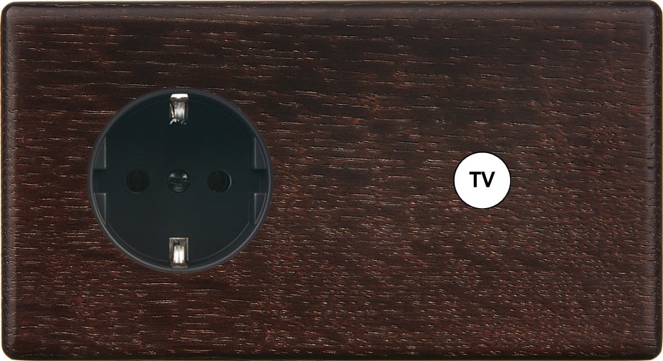 MODELEC - Façade Hitera Chene Fonce Double Horizontale PCK C1