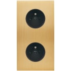 MODELEC - Façade Confidence Laiton Brosse Double Verticale PC Pc