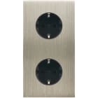 MODELEC - Façade Confidence Laiton Acier Double Verticale PCK Pck