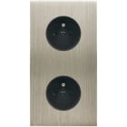 MODELEC - Façade Confidence Laiton Acier Double Verticale PC Pc