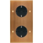 MODELEC - Façade Confidence Laiton Bronze Double Verticale PCK Pck V