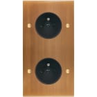 MODELEC - Façade Confidence Laiton Vieux Bronze Double Verticale PC Pc à Vis