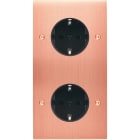 MODELEC - Façade Confidence Laiton Cuivre Satine Double Verticale PCK Pck Vis