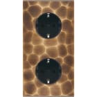 MODELEC - Façade Fascination Laiton Onde Double Verticale PCK Pck