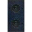 MODELEC - Façade Fascination Laiton Ombre Double Verticale PC Pc à Vis