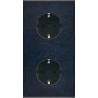 MODELEC - Façade Fascination Laiton Ombre Double Verticale PCK Pck