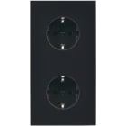 MODELEC - Façade Désir Noir Mat Double Verticale PCK Pck