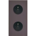MODELEC - Façade Désir Anthracite Mat Double Verticale PC Pc