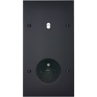 MODELEC - Façade Confidence Laiton Noir Mat Double Verticale B1 PC à Vis