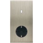 MODELEC - Façade Confidence Laiton Acier Double Verticale B1 PCK Magnetique