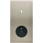 MODELEC - Façade Confidence Laiton Acier Double Verticale B1 Pc