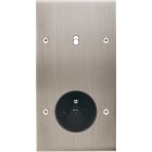 MODELEC - Façade Confidence Laiton Nickel Satine Double Verticale B1 PC à Vis