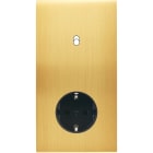 MODELEC - Façade Confidence Laiton Satine Double Verticale B1 Pck