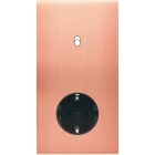 MODELEC - Façade Confidence Laiton Cuivre Satine Double Verticale B1 Pck