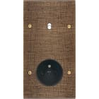 MODELEC - Façade Fascination Laiton Coslan Double Verticale B1 PC à Vis