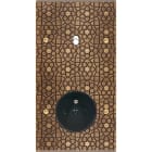 MODELEC - Façade Fascination Laiton Atlas Double Verticale B1 PC à Vis