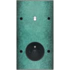 MODELEC - Façade Fascination Laiton Jade Double Verticale B1 PC à Vis