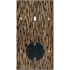 MODELEC - Façade Fascination Laiton Fauve Double Verticale B1 PCK Vis