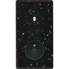 MODELEC - Façade Hitera Terrazzo Noir Double Verticale B1 Pc