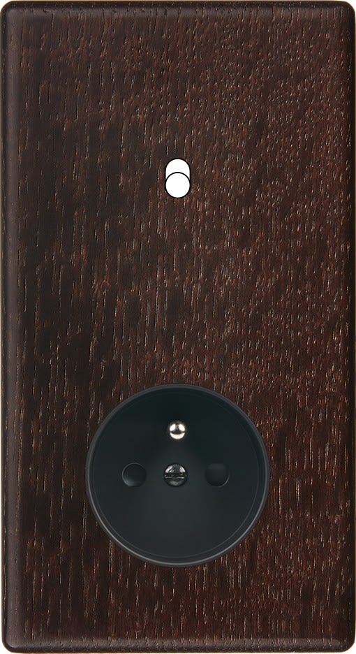 MODELEC - Façade Hitera Chene Fonce Double Verticale B1 Pc