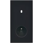 MODELEC - Façade Désir Noir Mat Double Verticale B1 Pc