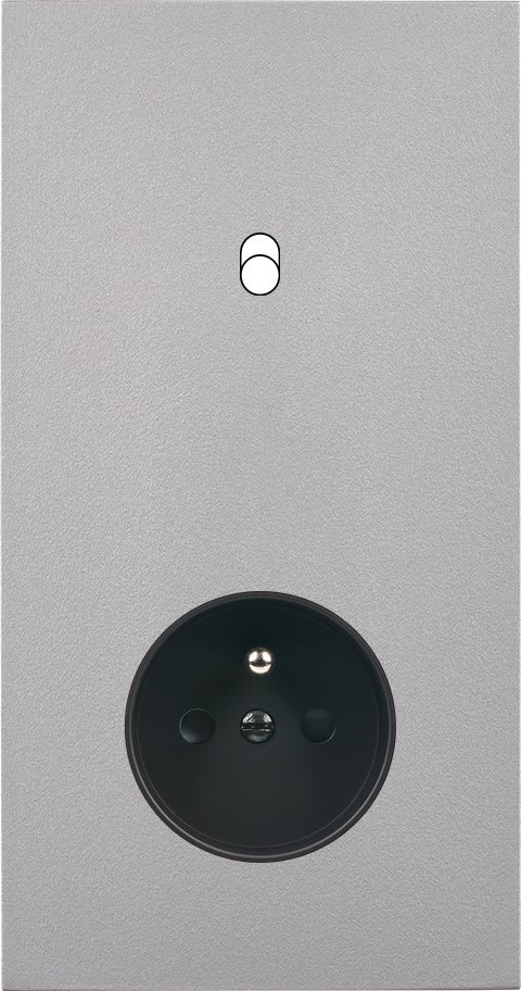 MODELEC - Façade Désir Alu Mat Double Verticale B1 Pc