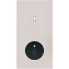 MODELEC - Façade Désir Gris Perle Mat Double Verticale B1 Pc