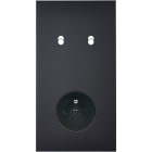 MODELEC - Façade Confidence Laiton Noir Double Verticale B2 Pc