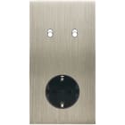 MODELEC - Façade Confidence Laiton Acier Double Verticale B2 PCK Magnetique