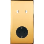 MODELEC - Façade Confidence Laiton Or Miroir Double Verticale B2 PCK Magnetique