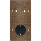 MODELEC - Façade Fascination Laiton Coslan Double Verticale B2 PCK Vis