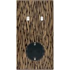 MODELEC - Façade Fascination Laiton Fauve Double Verticale B2 PCK Mag