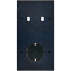 MODELEC - Façade Fascination Laiton Ombre Double Verticale B2 PCK Vis