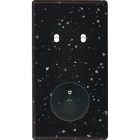 MODELEC - Façade Hitera Terrazzo Noir Double Verticale B2 Pc