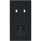 MODELEC - Façade Désir Noir Mat Double Verticale B2 Pc