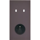 MODELEC - Façade Désir Anthracite Mat Double Verticale B2 Pc