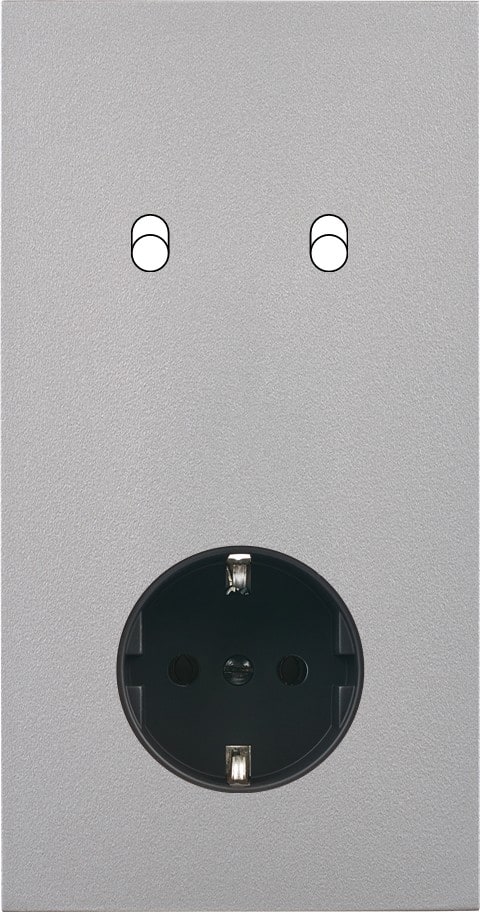 MODELEC - Façade Désir Alu Mat Double Verticale B2 Pck