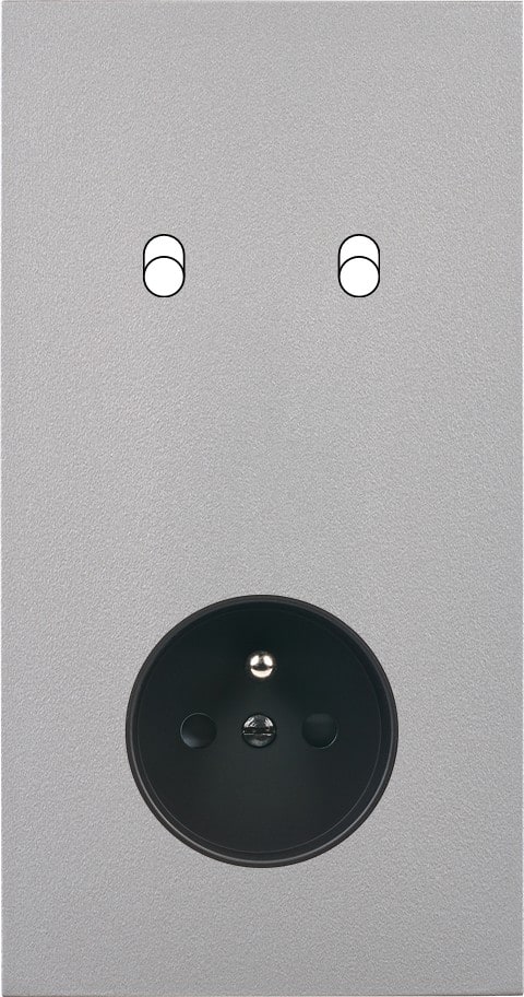 MODELEC - Façade Désir Alu Mat Double Verticale B2 Pc
