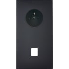 MODELEC - Façade Confidence Laiton Noir Double Verticale PC M1