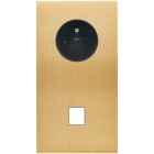 MODELEC - Façade Confidence Laiton Brosse Double Verticale PC M1
