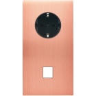 MODELEC - Façade Confidence Laiton Cuivre Satine Double Verticale PCK M1