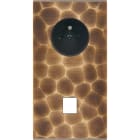 MODELEC - Façade Fascination Laiton Onde Double Verticale PC M1