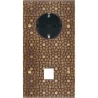 MODELEC - Façade Fascination Laiton Atlas Double Verticale PCK M1 Vis