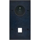 MODELEC - Façade Fascination Laiton Ombre Double Verticale PC M1 à Vis